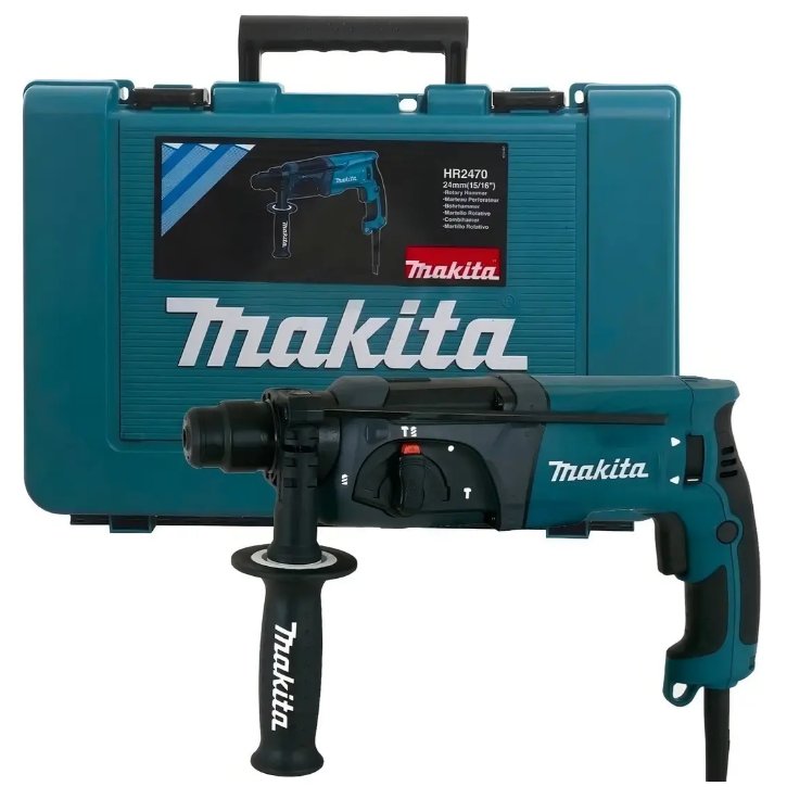 Rotomartillo Makita HR2470 azul con 780W